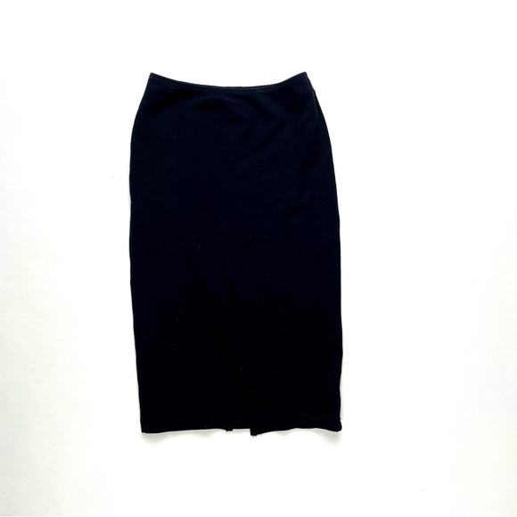 American Apparel Black Pencil Skirt - Picture 1 of 4
